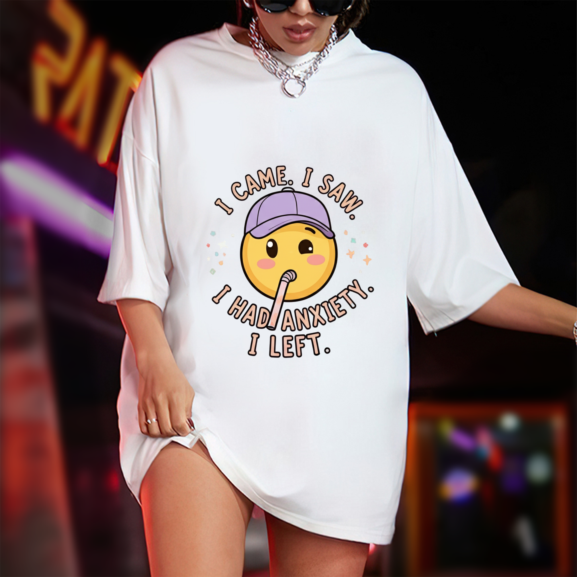 I Came, I Saw, I Had Anxiety, I Left T-Shirt